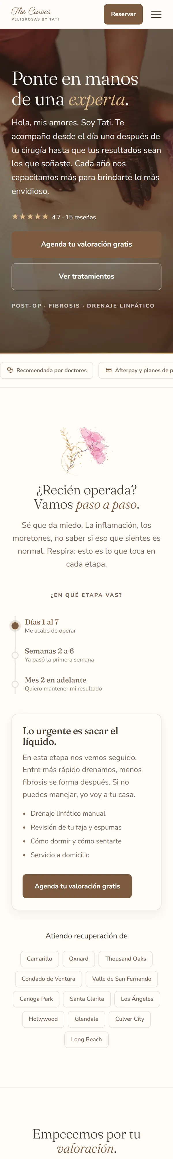 Curvas Peligrosas by Tati: on a phone
